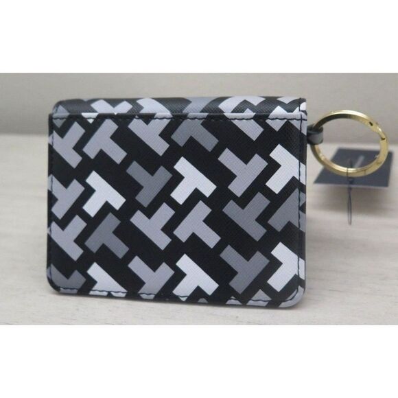 Tommy Hilfiger 69J5888 Multi Signature Logo ID/Credit Card Holder w/Keyring $68+ - Picture 2 of 6